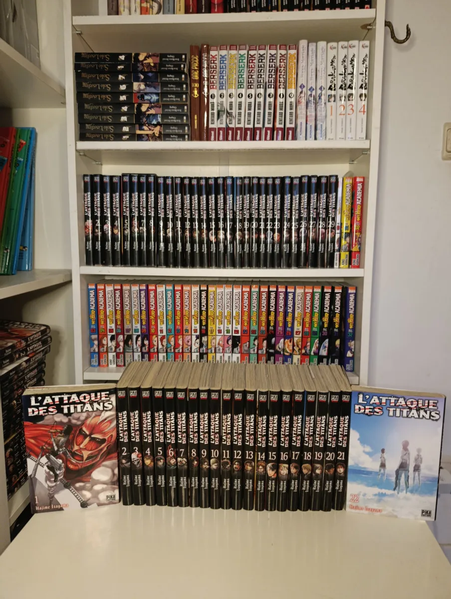 1 à 22 l'attaque des titans