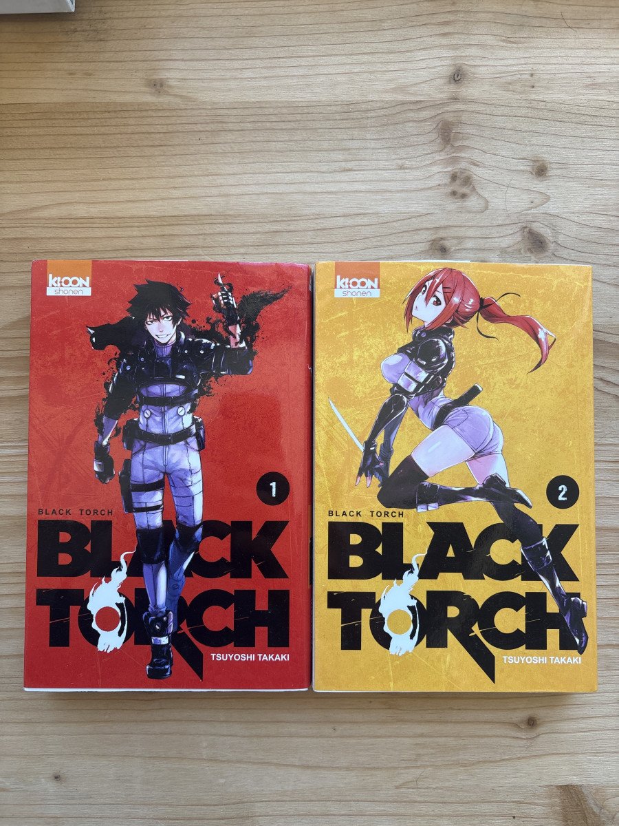 Mangas black torch tome 1 et 2
