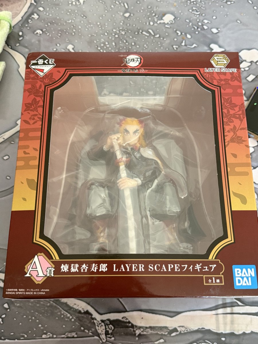 Figurine Rengoku Kyojuro - Demon Slayer - Ichiban Kuji Layer Scape (Prize A)
