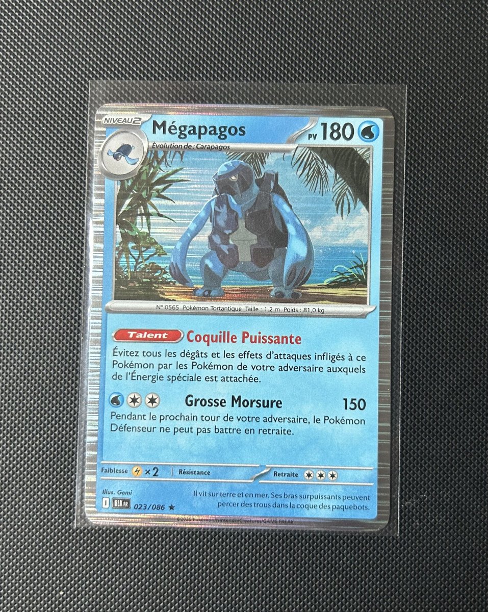 Carte Pokémon - Mégapagos 23/86 - Holo Ligne - Foudre Noire