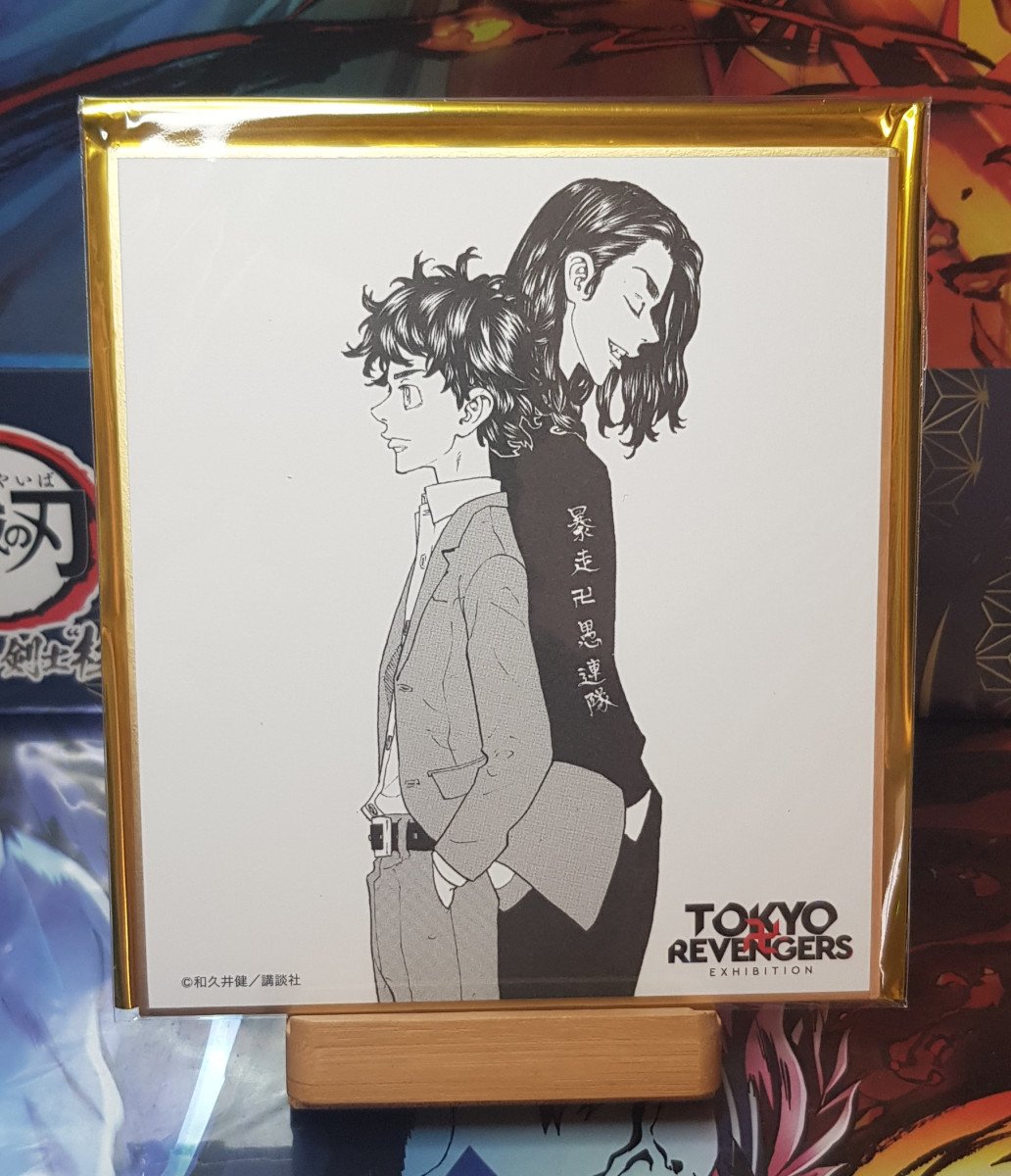 Shikishi Tokyo Revengers Exhibition – Keisuke Baji & Takemichi Hanagaki