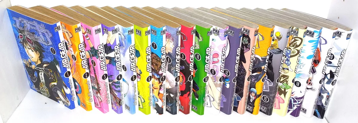 💥 Air Gear : 1à20 (manque le 17, sur 37)