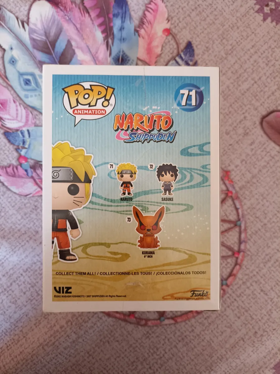 Figurine Funko POP animation 71 "Naruto" de Naruto Shippuden