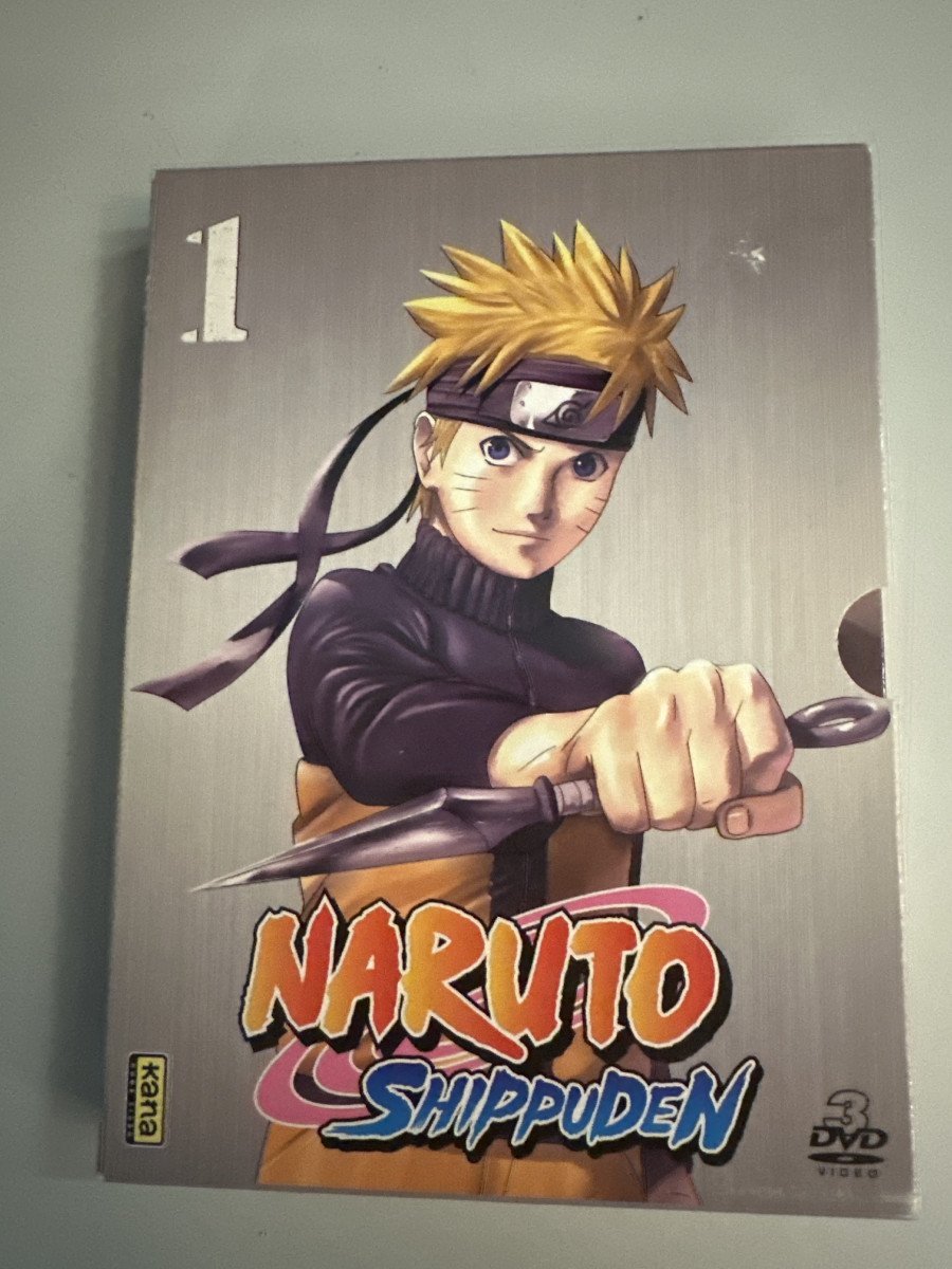 Coffret dvd manga naruto shippuden vol 1