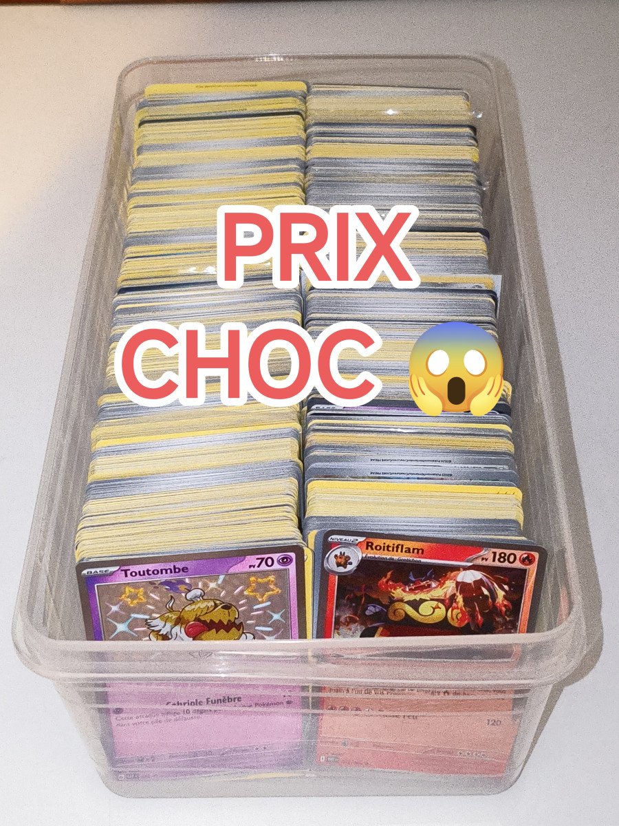 100 cartes Pokémon françaises
