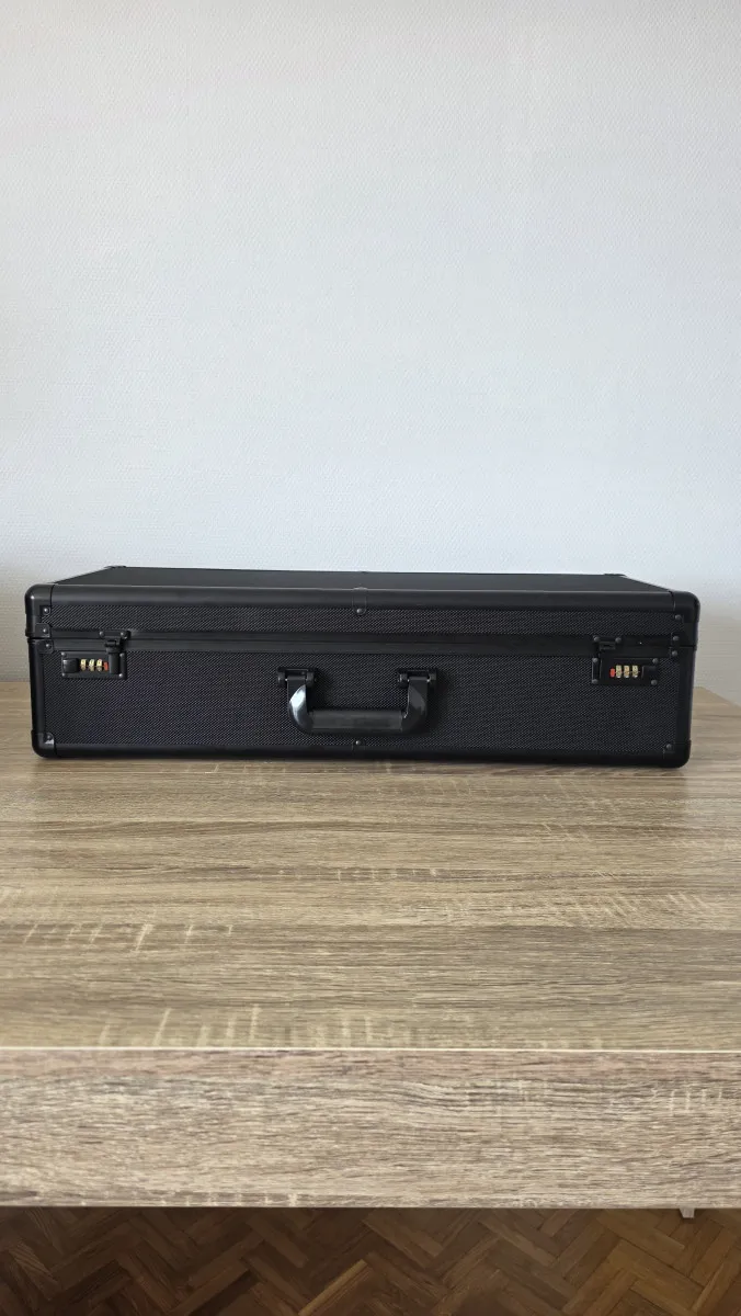 Valise Pour Cartes Gradées - 6 rangées 84 cartes