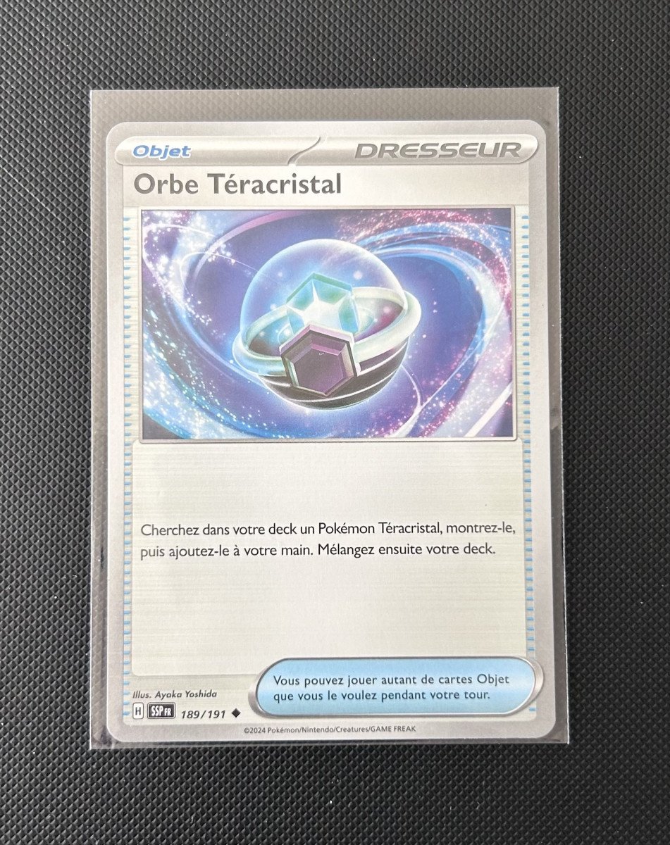 Carte Pokémon - Orbe Téracristal 189/191 - Étincelle Déferlante