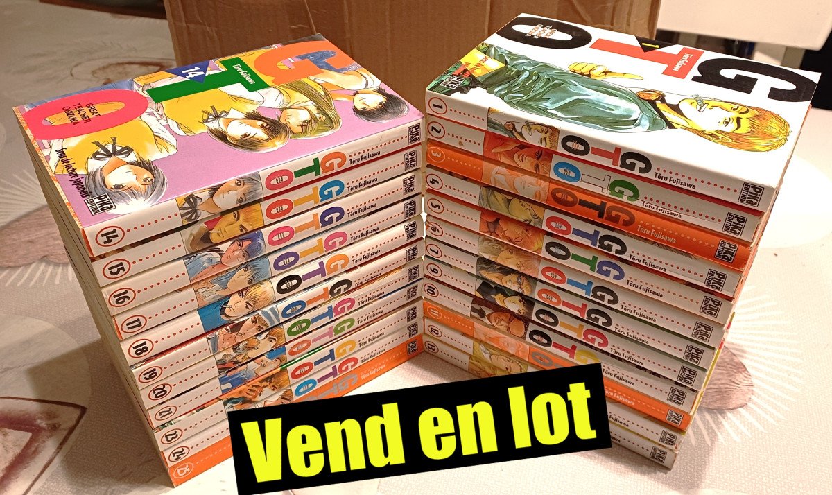 GTO : 23 tomes (sur 25)
