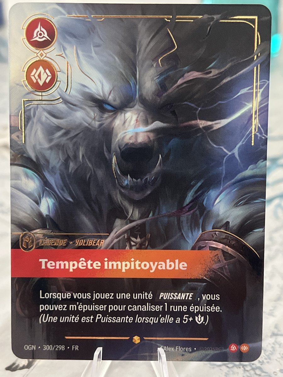 Carte Alternative League of legends 300-298 tempête impitoyable