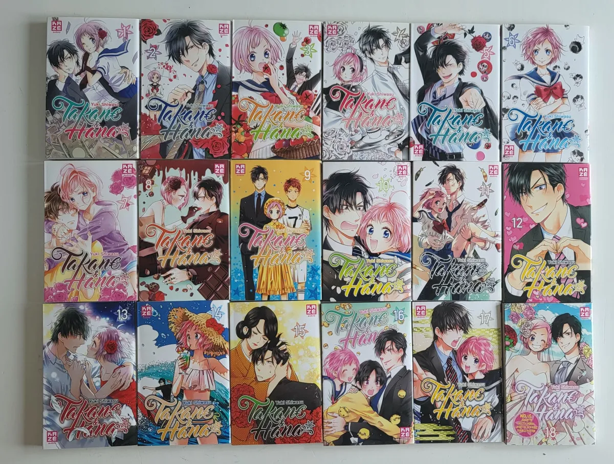 Takane Et Hana Intégrale : Tome 1 À 18 (Manga De Yuki Shiwasu)