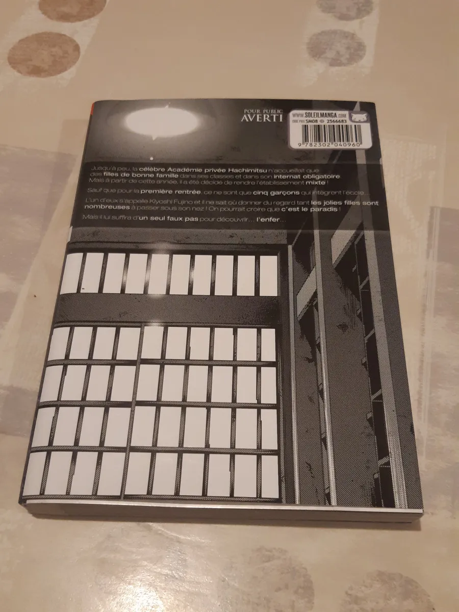 Prison School - tome 1 - soleil