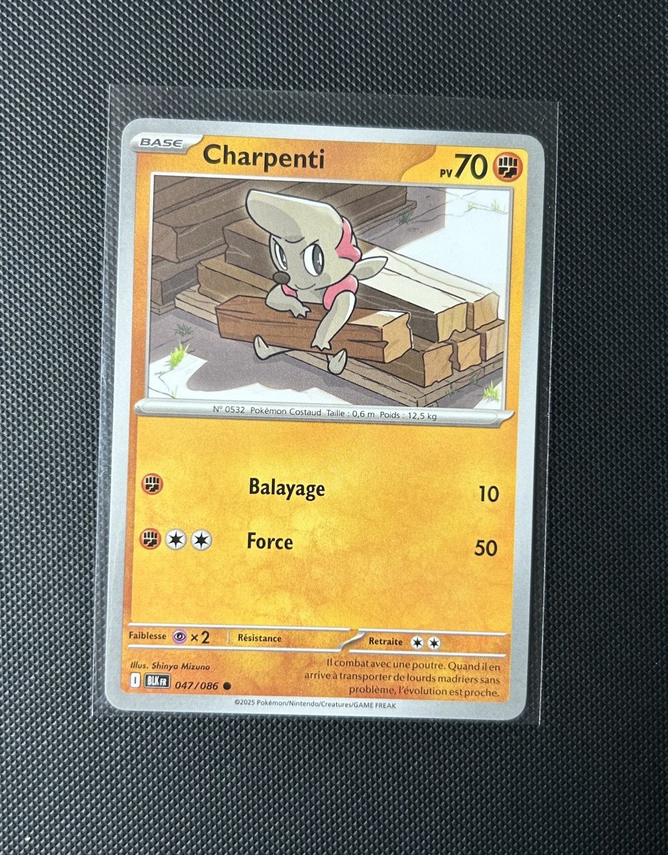 Carte Pokémon - Charpenti 47/86 - Foudre Noire