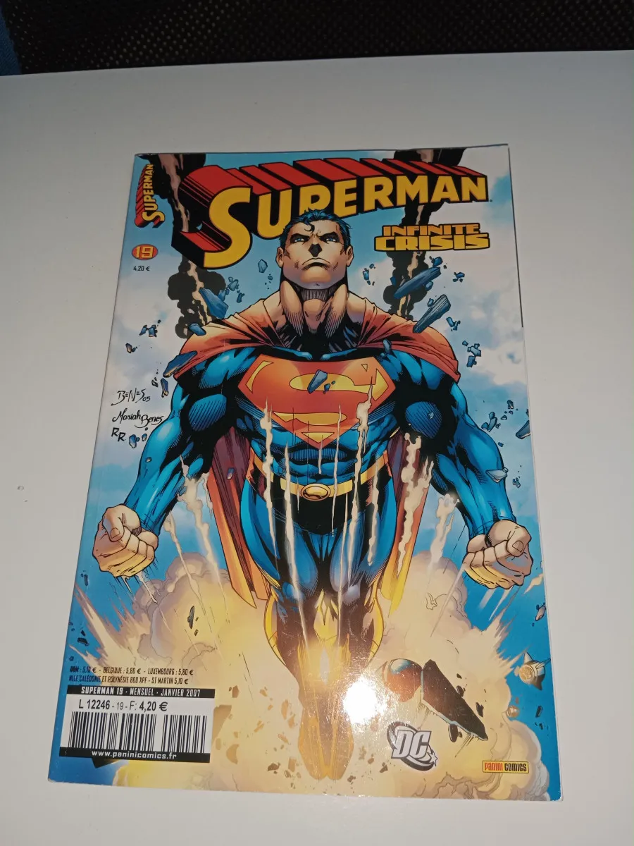 Superman N° 19 Être Un Héros   ( Infinite Crisis ) :  ( Janvier 2007 ) TTBE