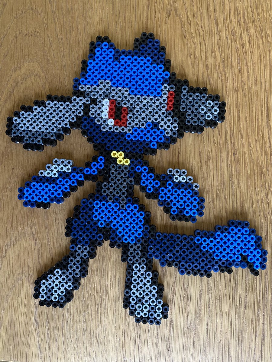 Pokemon Riolu décoration fait main