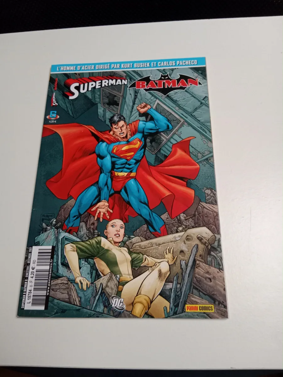 Superman & Batman N° 6 : Retour À L'action ( 2 ) décembre 2007 TTBE