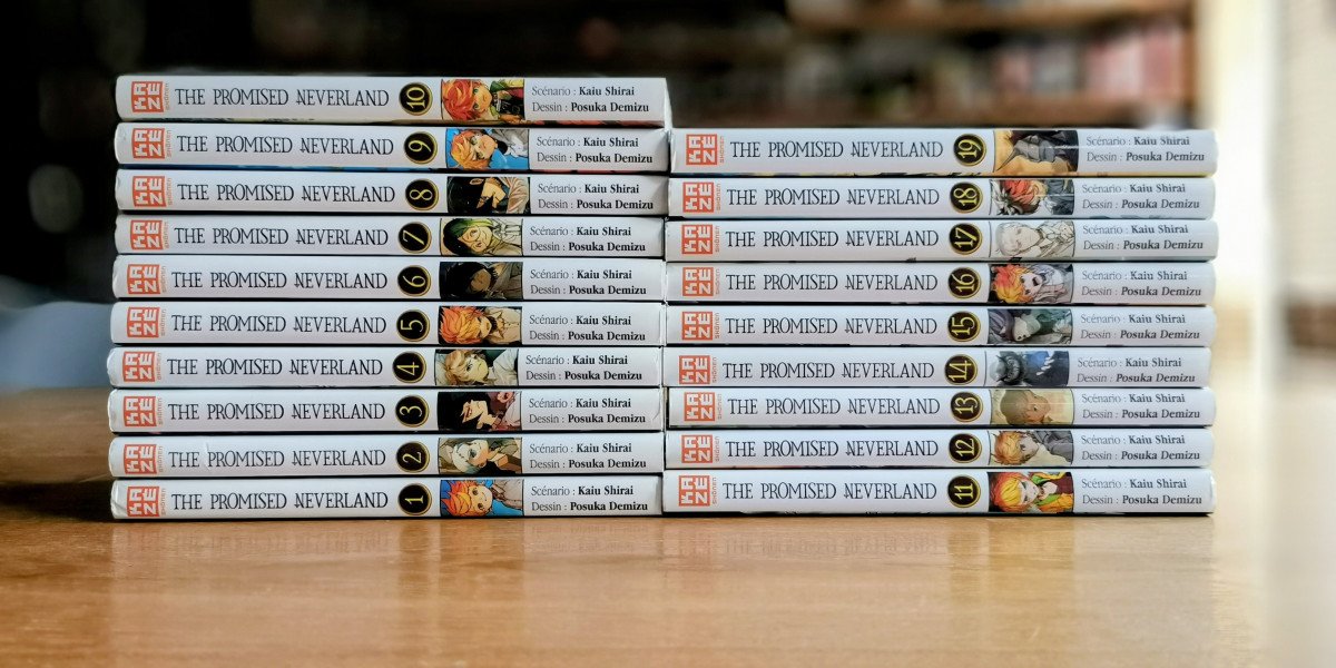 Lot de 19 tomes de The Promised Neverland - Tomes 1 à 19