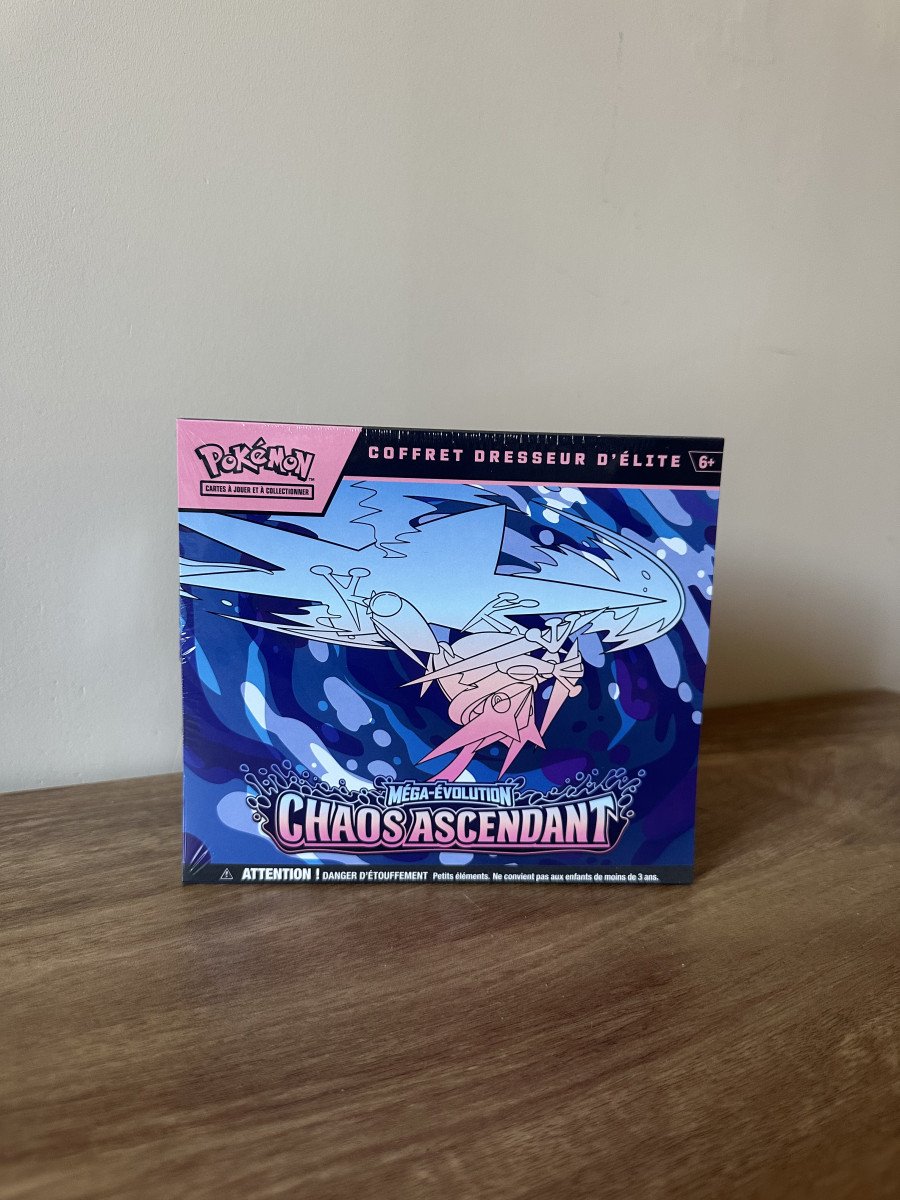 ETB Pokémon Chaos Ascendant ME04 Neuf/Scellée (FR)