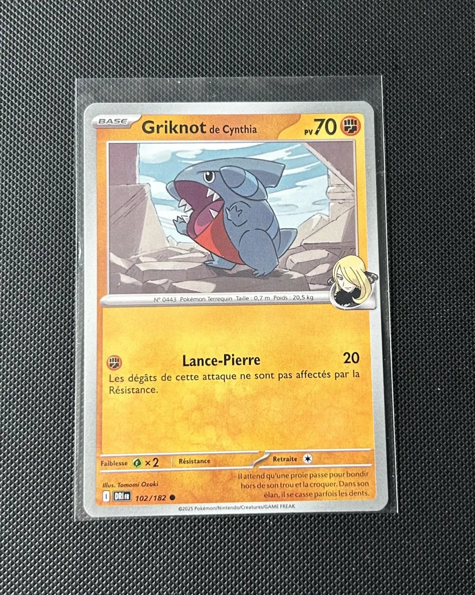 Carte Pokémon - Griknot de Cynthia 102/182 - Rivalités Destinés