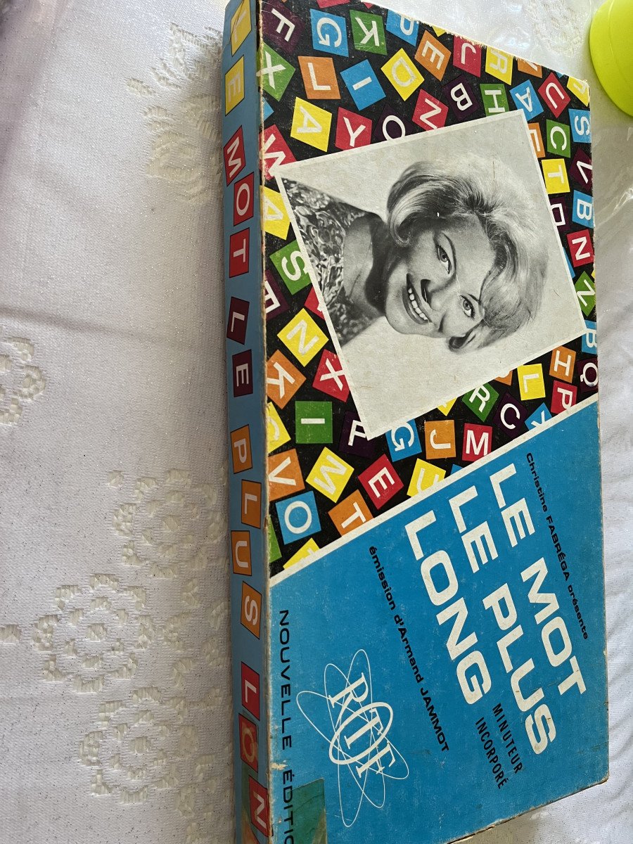 Jeu Vintage. Le mot le plus long édition de luxe