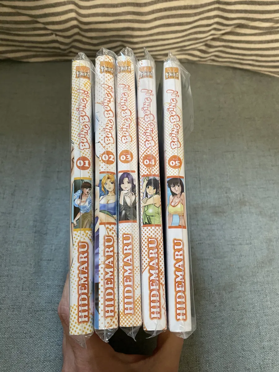 Mangas Boing Boing vol 1 a 5(série complète)