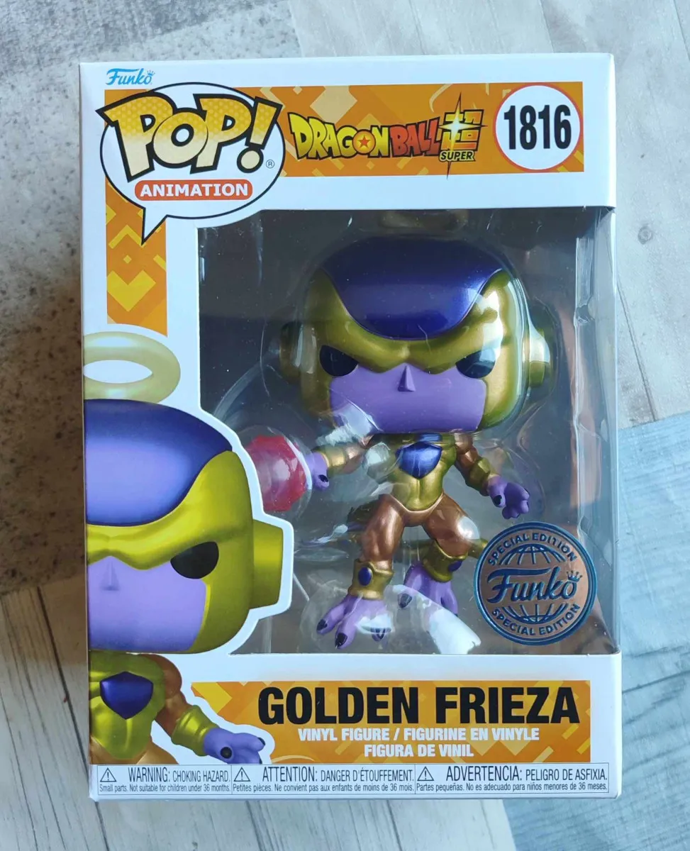 Funko pop golden frieza freezer dragon ball z 1816