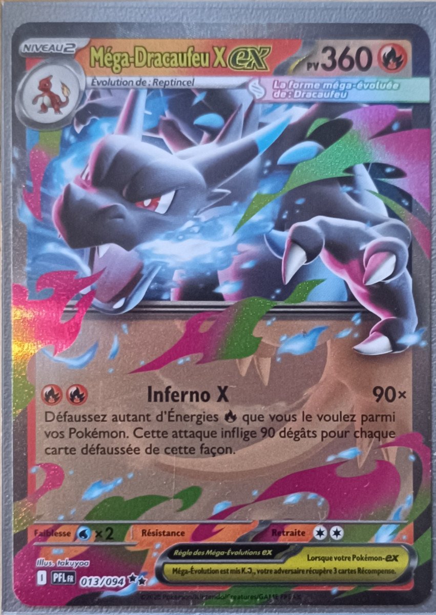 Méga Dracaufeu X EX