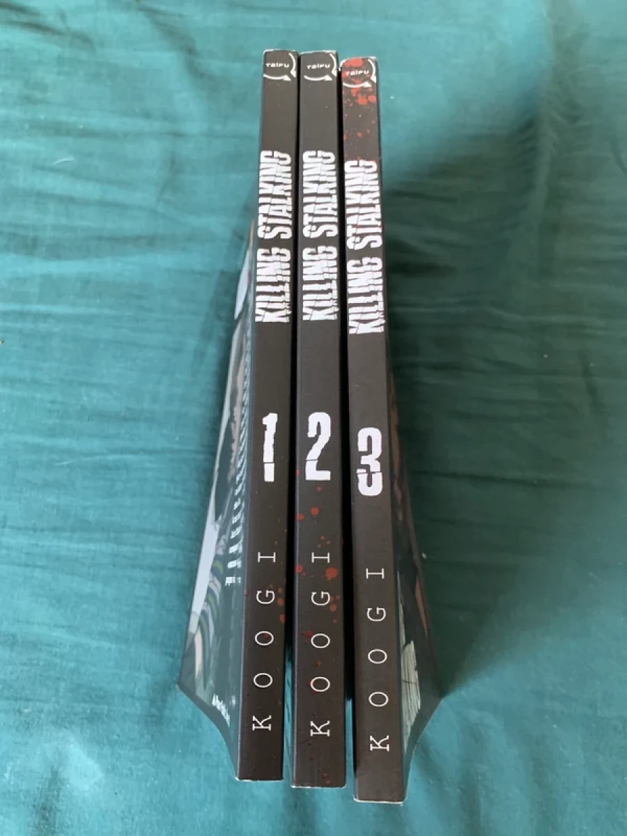 Manga killing stalking 3 tomes
