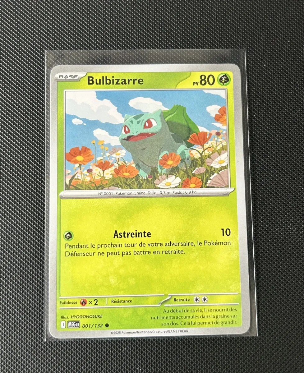 Carte Pokémon - Bulbizarre 1/132 - Méga Évolution