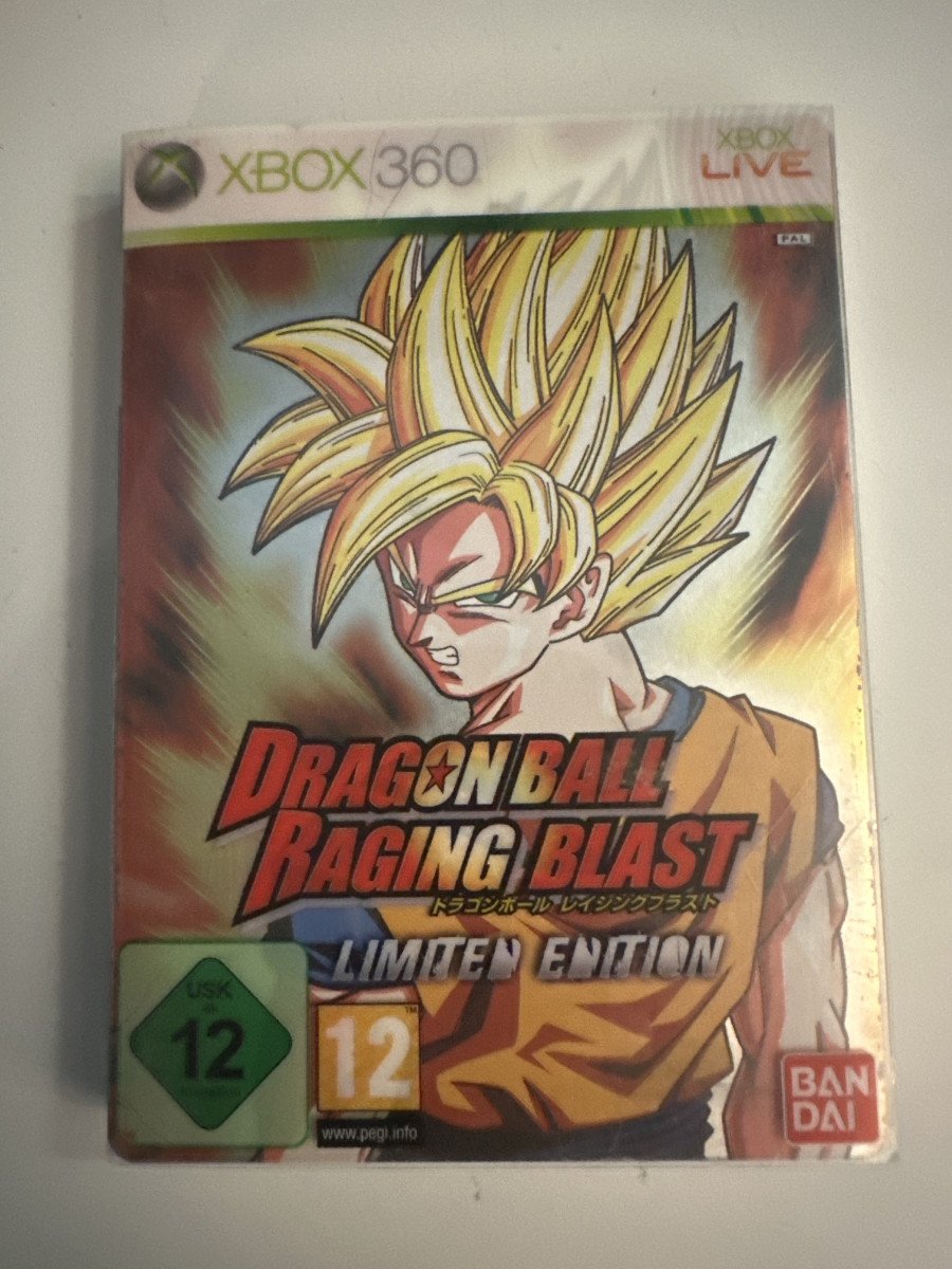 Jeu x360 dragonball racine blase limitée édition