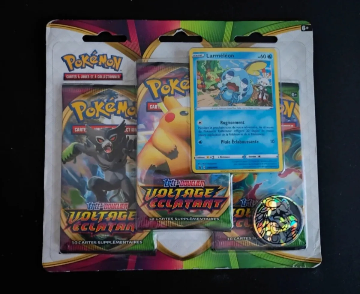Pokémon - Tripack Voltage éclatant