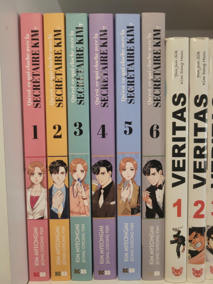 manga secretaire kim série complete