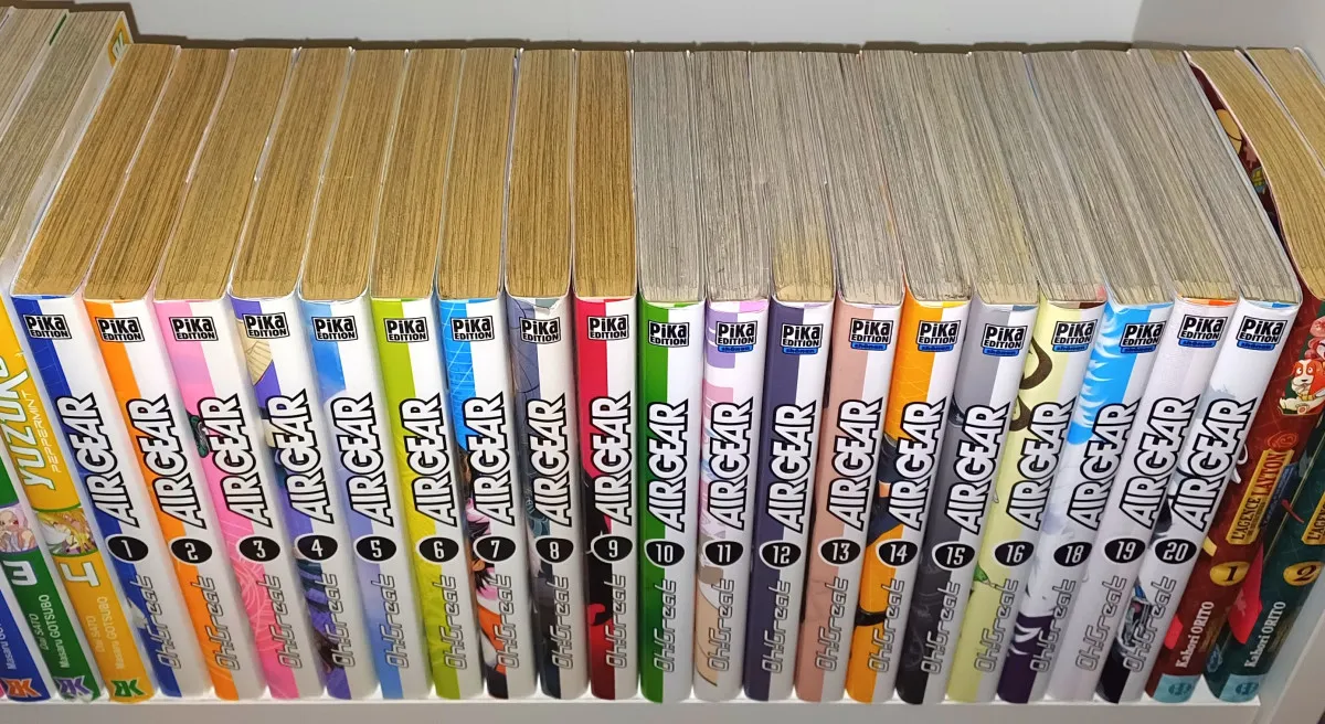 💥 Air Gear : 1à20 (manque le 17, sur 37)