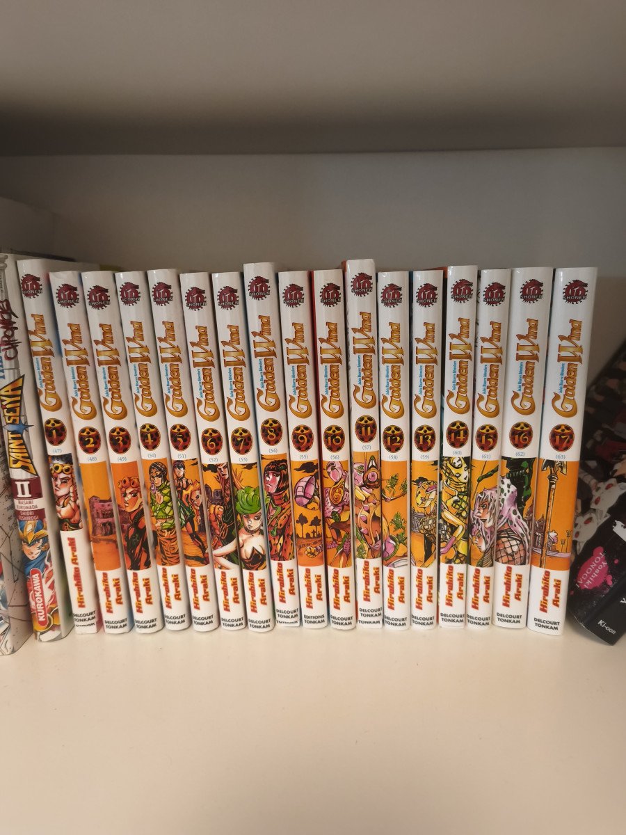 Jojo Golden wind du 1 au 17