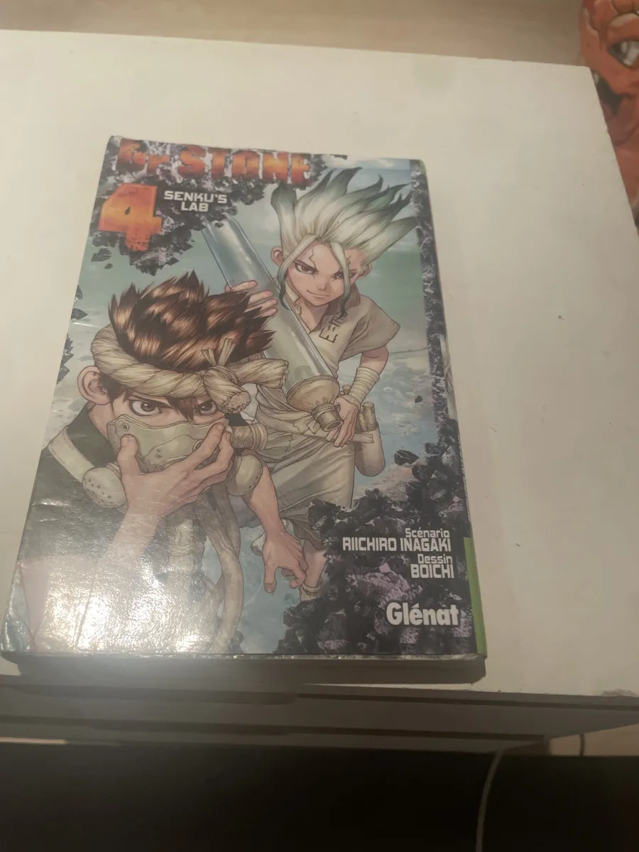 Manga dr stone tome 4