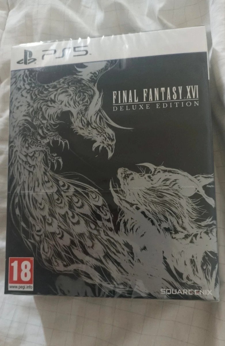 Coffret Jeu PS5 Neuf Final Fantasy XVI Deluxe Edition avec Steelbook