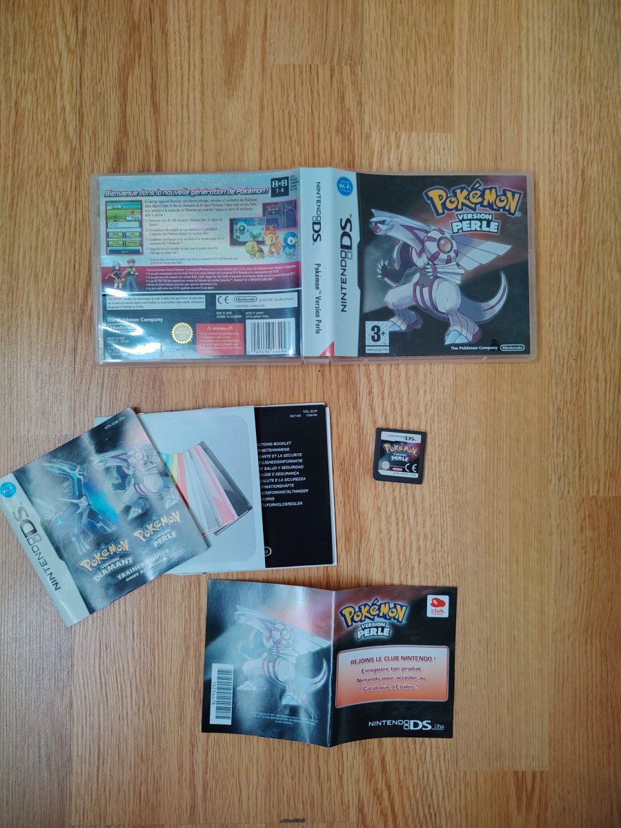 Pokemon Perle Nintendo DS très bon état, code VIP gratté 🇫🇷