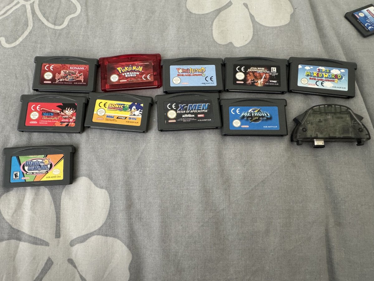 Jeu game boy advance