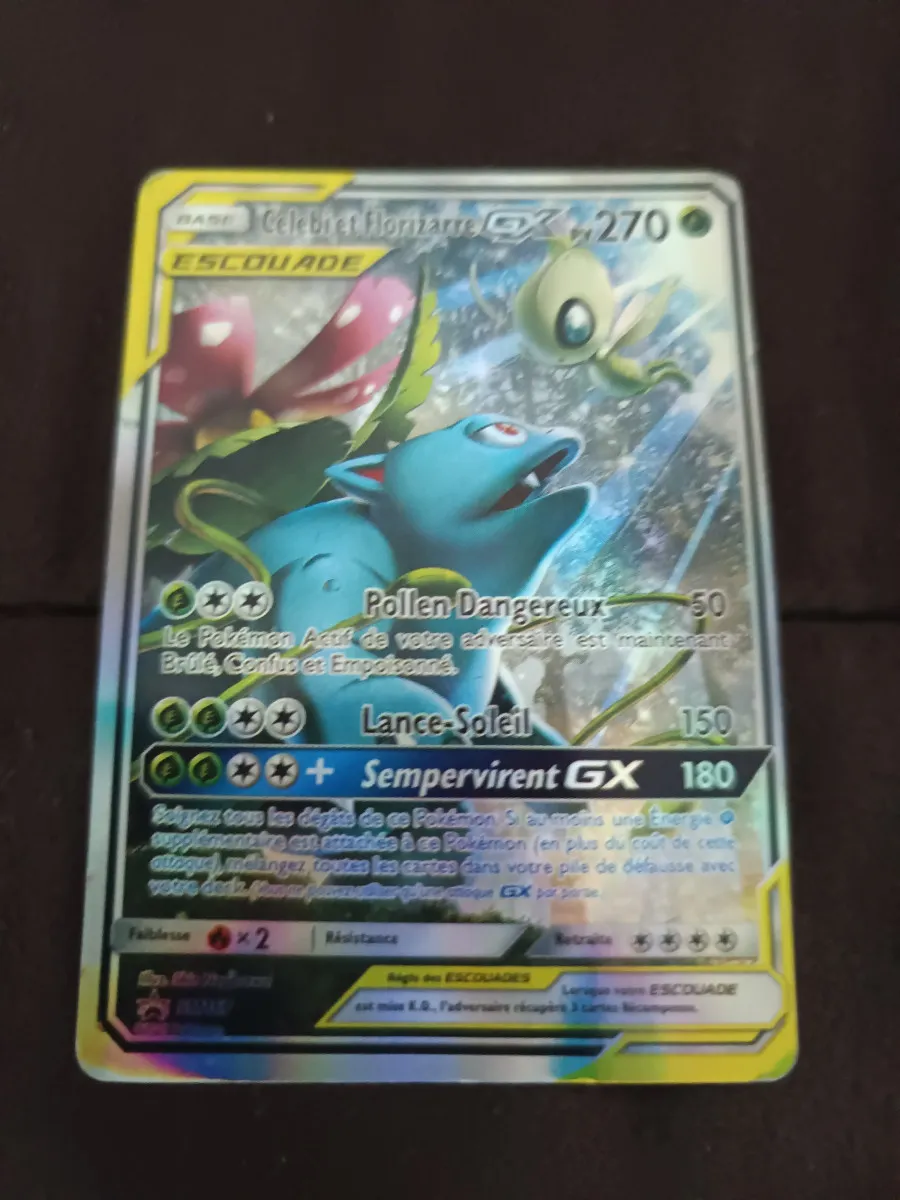 Vente de 3 cartes pokémon