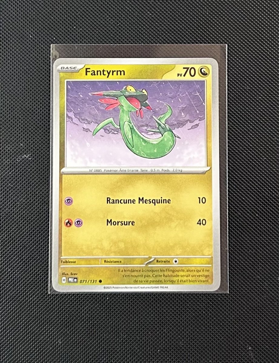 Carte Pokémon - Fantyrm 71/131 - Évolution Prismatique