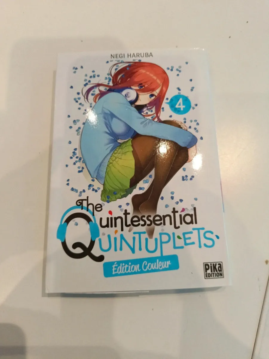 The quintessential quintuplets tome 4 édition couleur