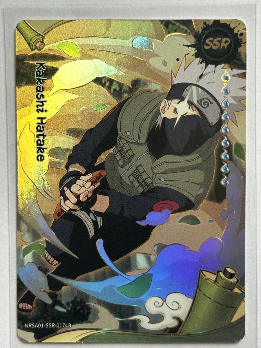 Kakashi Hatake NRSA01-SSR-017L3 - Carte Naruto Kayou EN