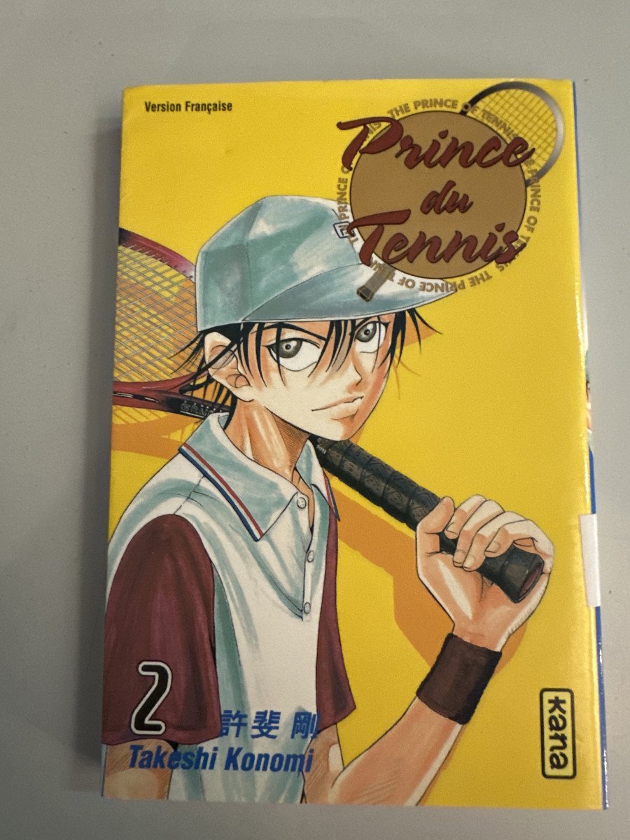 Manga prince tennis vol 2 neuf