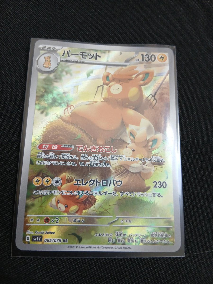 Carte pokemon japonaise AR