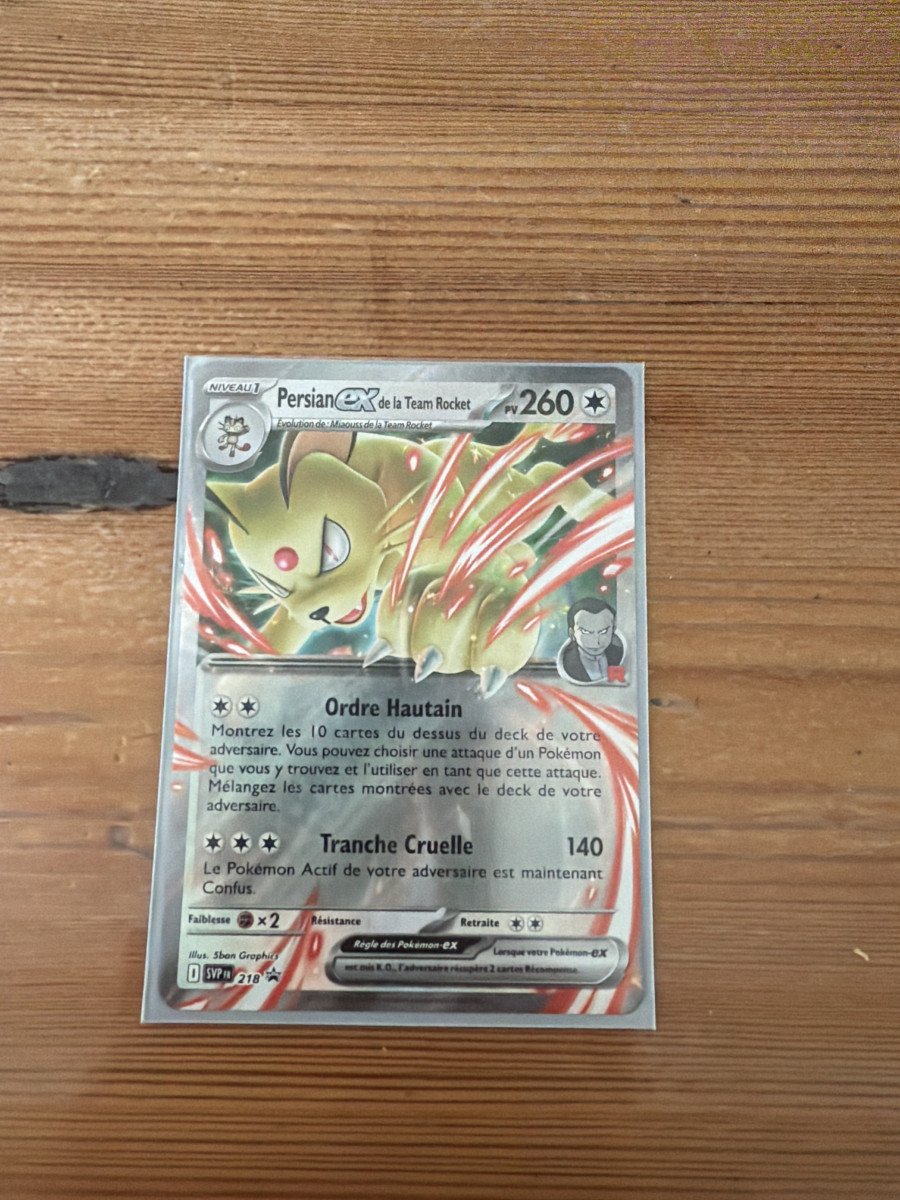 Persian ex de la Team rocket 218