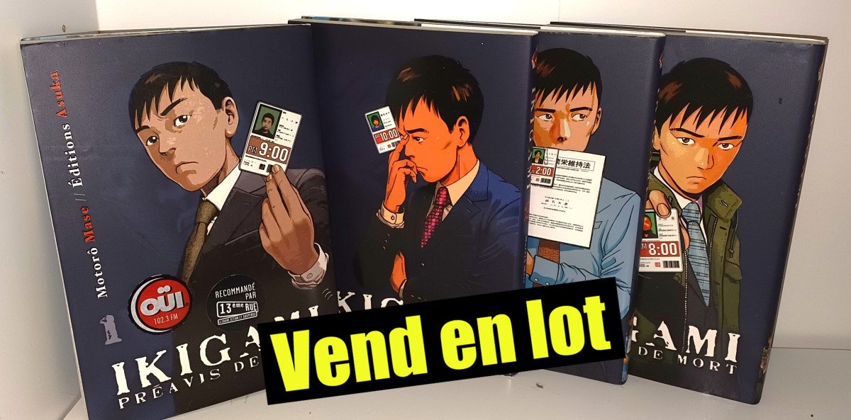 Ikigami "Préavis de mort" : 1 à 4 (sur 10)