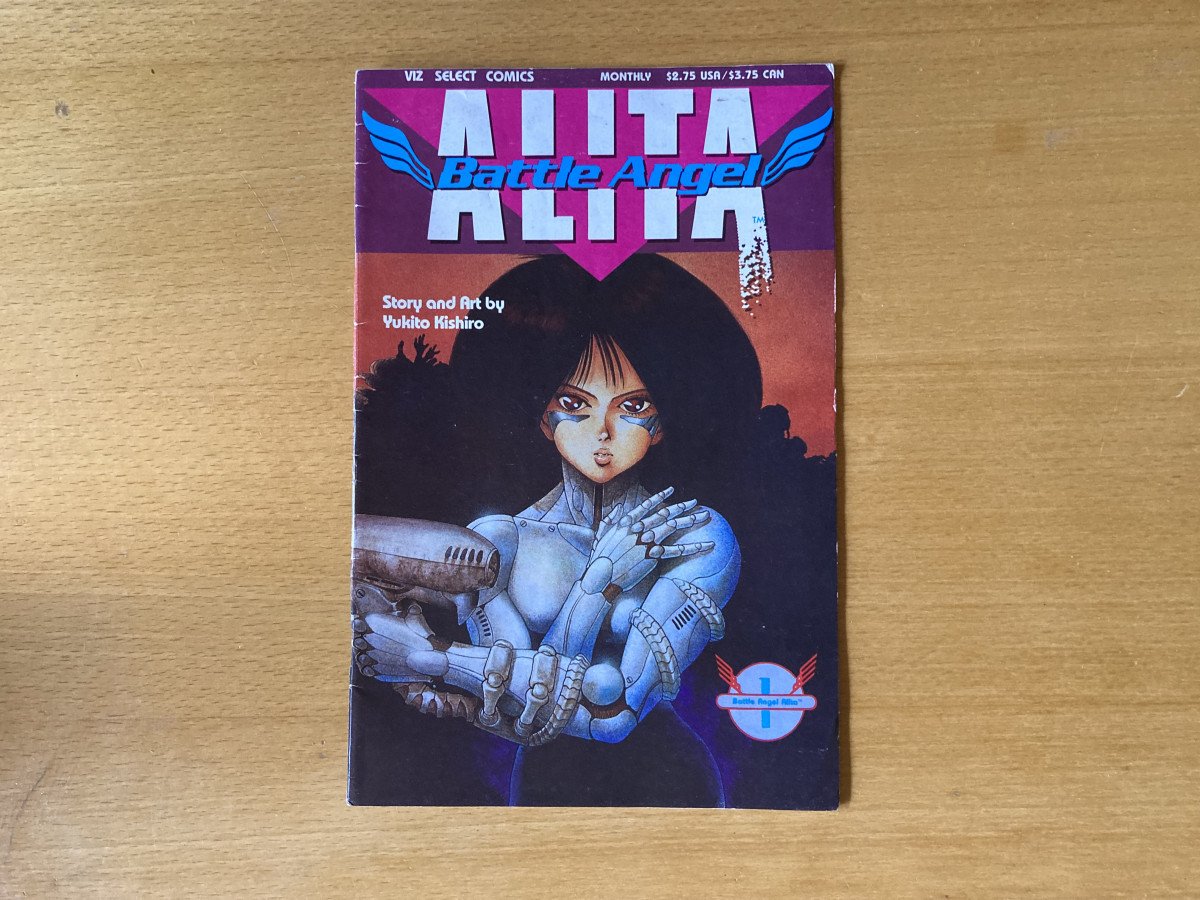 Alita : Battle Angel #1 1ère apparition • Yukito Kishiro Viz Comics 1992