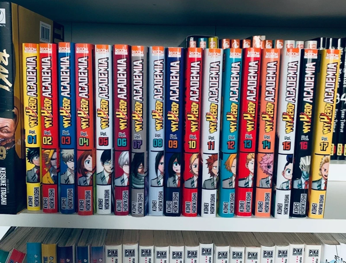Manga my hero academia 17 tomes