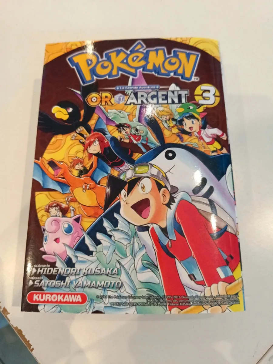 Pokémon or et argent tome 3