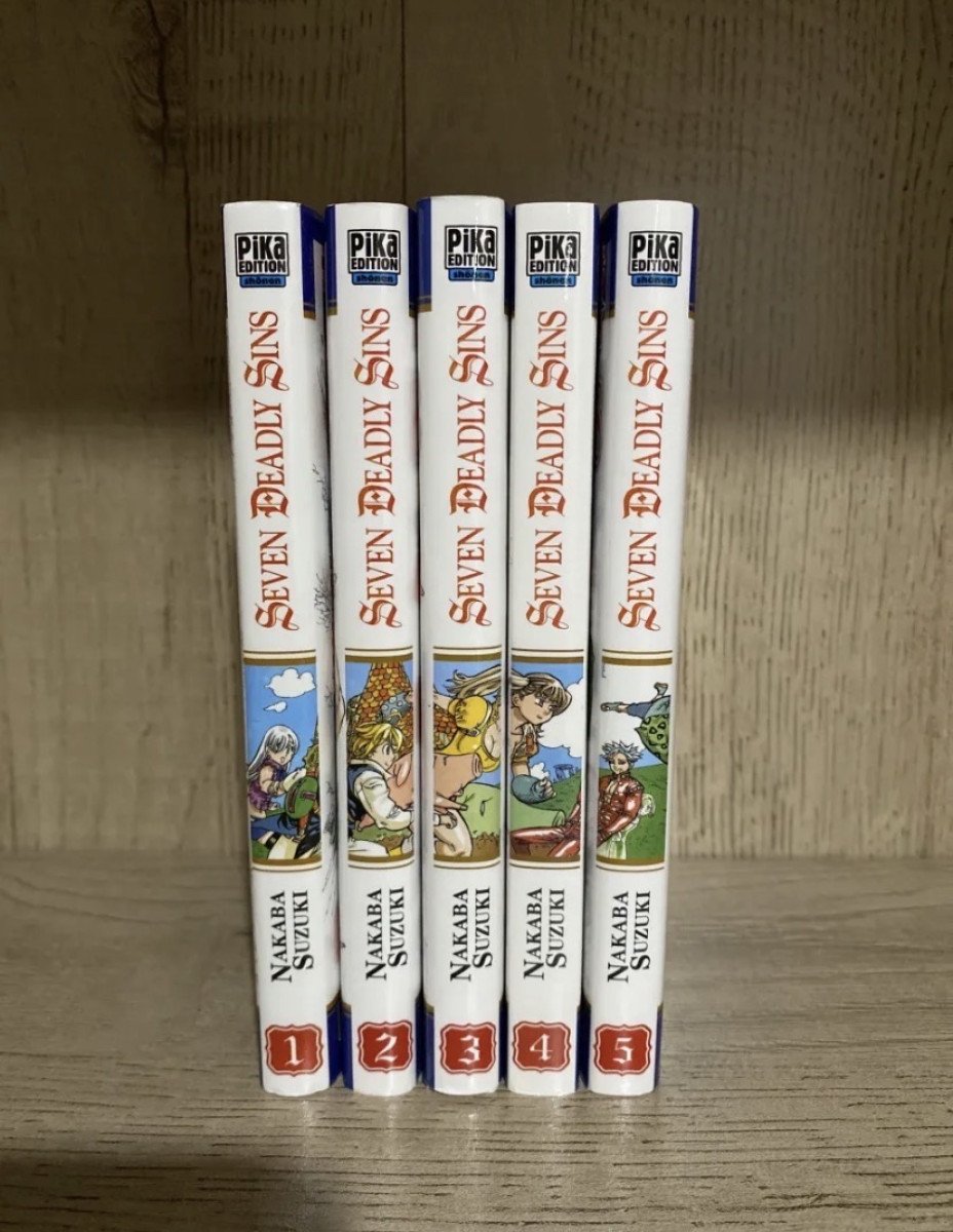 Tome 1-5 Seven Deadly Sins