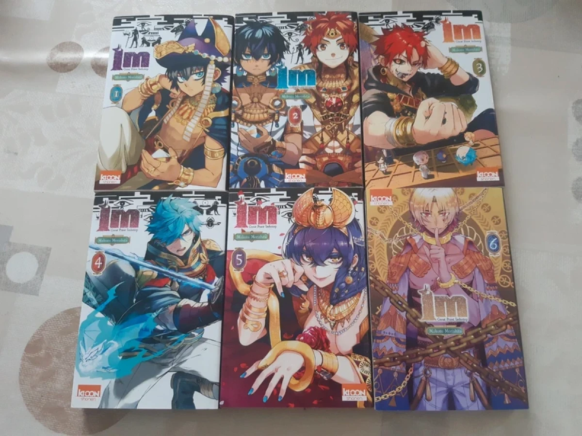 Lot 6 mangas - IM Great Priest Imhotep - Tomes 1 à 6 - Ki-oon